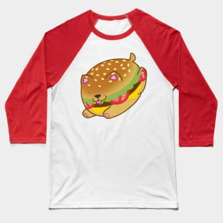 Cheeseburger Dogloaf Baseball T-Shirt